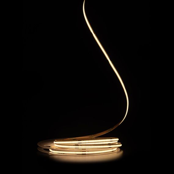 Світлодіодна LED стрічка PROLUM 24V СОВ 480 LED 5ММ IP20 Series "SG" Тепло-Білий 2800-3200K | Зображення 1