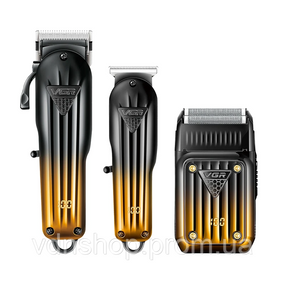 Набір для стрижки акумуляторна машинка, тример і шейвер VGR V-644