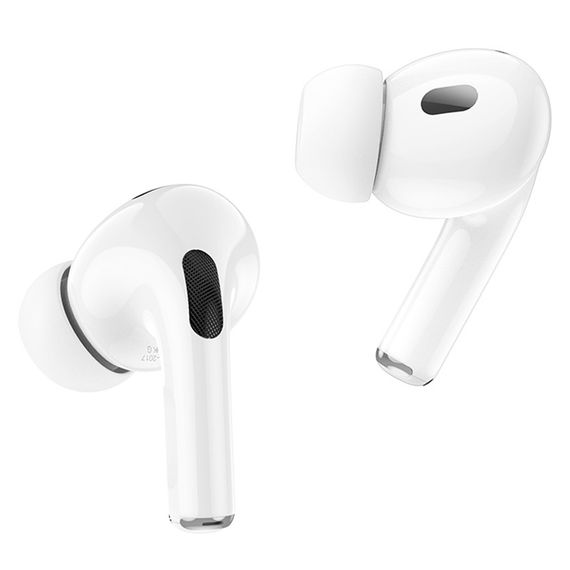 Бездротові TWS навушники Hoco EW72 Lite Soar with Touch Screen White | Зображення 4