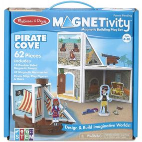 Игровой набор Melissa&amp;Doug магнитный Пиратская бухта (MD30664)