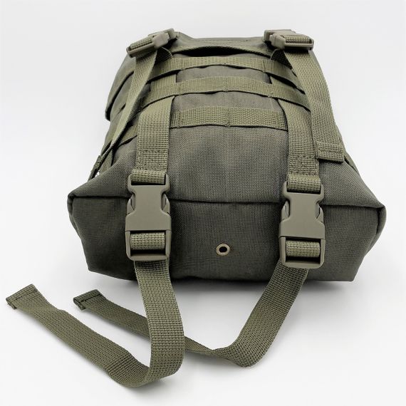 Підсумок універсальний тактичний Олива 5л з molle (сухарка, адміністраторський, багатоцільовий) | Зображення 4