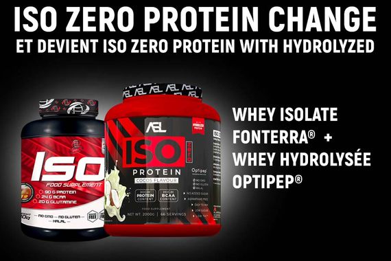 Протеїн AllSports Labs Iso Zero Protein 2 kg (Cookies Cream) (90 % isolate, zero lactose, zero sugars, aspartame free) | Зображення 2