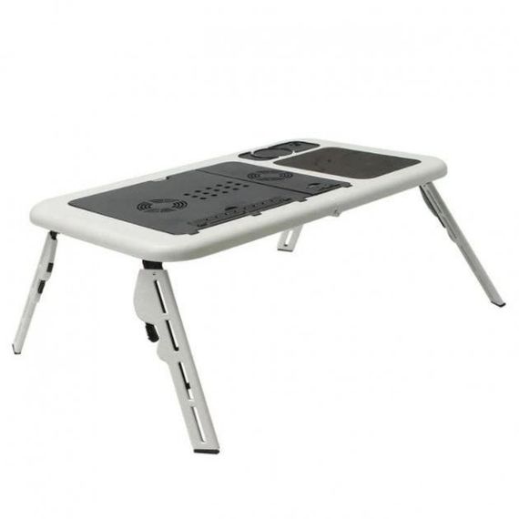 Стойка трансформер для ноутбука LD-09, Кроватный столик для ноутбука компактный Столик компа KH-85 | Зображення 2