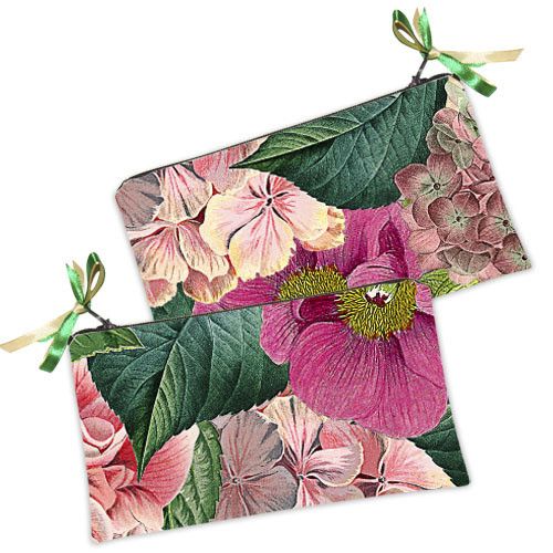 Косметичка женская Цветы 20х12 см (K_20F004)