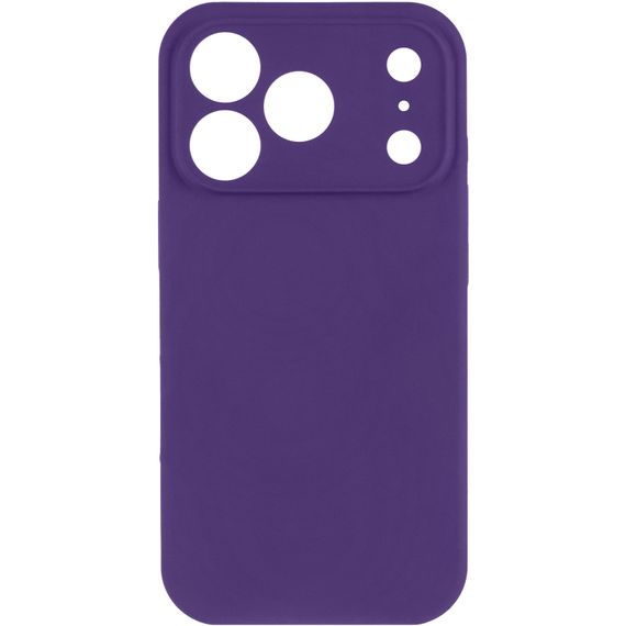 Чохол Silk Full Camera Protective (AA) NO LOGO для Apple iPhone 17 Pro / 18 Pro (6.3") Фіолетовий / Amethyst | Зображення 1
