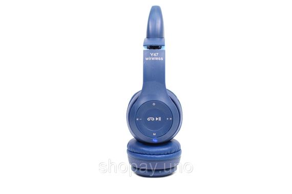 Дитячі бездротові Bluetooth навушники Cat Y47 з мікрофоном та котячими вушками, що світяться | Зображення 5