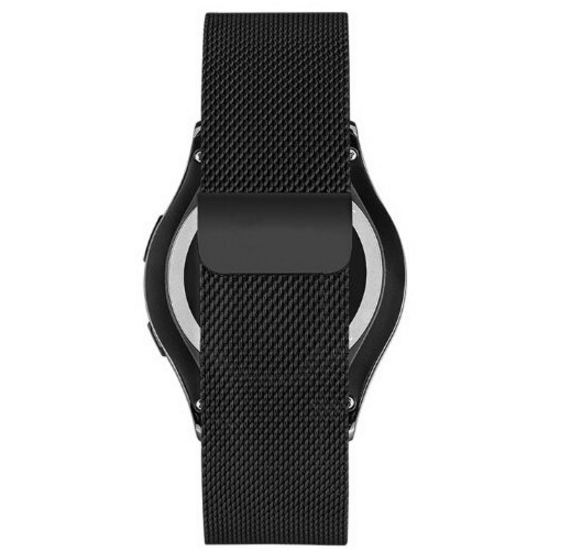 Миланский сетчатый ремешок Primo для часов Samsung Gear Sport (SM-R600) - Black | Зображення 2