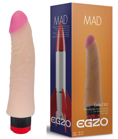 Вібратор EGZO Ciberskin VNS003 ( 18,5 см х 3,8 см ) Sex Aura