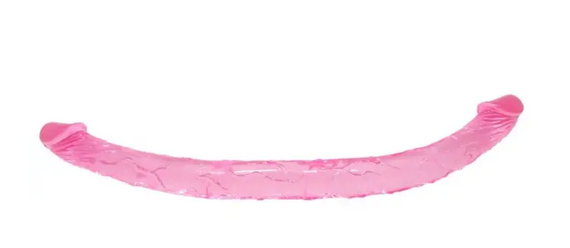 Подвійний Фалоімітатор "Double Dong" PINK Sex Aura | Зображення 4