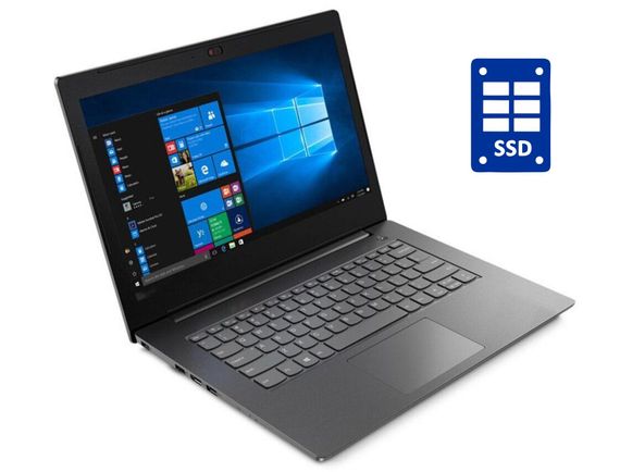 Ноутбук Б-класс Lenovo V130-14IKB / 14" (1920x1080) TN / Intel Core i3-6006U (2 (4) ядра по 2.0 GHz) / 8 GB DDR4 / 120 GB SSD / Intel HD Graphics 520 / WebCam / Windows 10 Home б/у