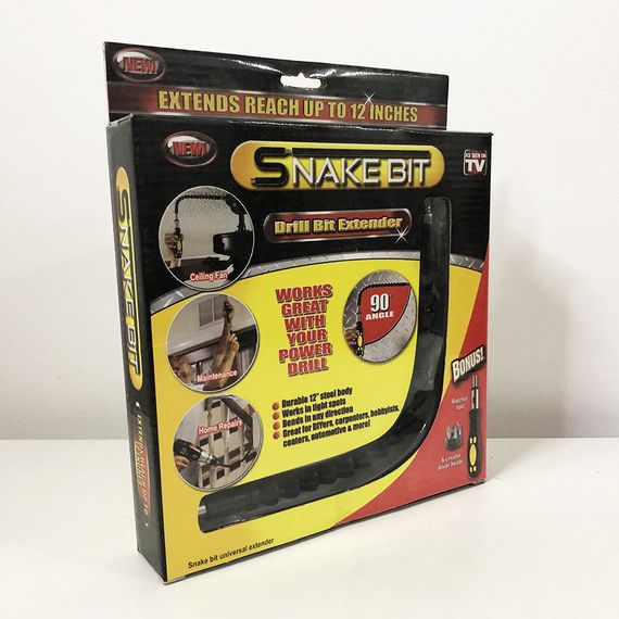 Отвертка с гибким магнитным удлинителем для отвертки и дрели OI-411 Snake Bit | Зображення 1