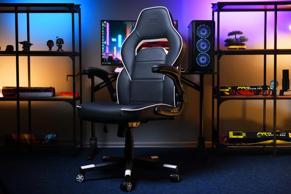 Крісло 2E GAMING HEBI 2E-GC-HEB-BKWT | Зображення 1