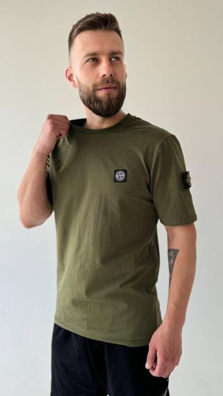 Чоловічий літній костюм Stone Island хакі | Зображення 5