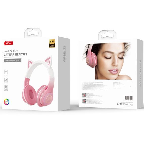Навушники XO BE38 Pink (BE38.pink) | Зображення 3