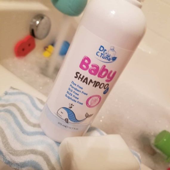 Дитячий шампунь без сліз із екстрактом огірочника з народження 0+ Farmasi Dr. C Tuna 360 мл | Зображення 3