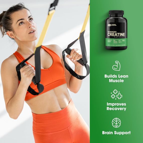 Creatine Micronized Capsules 100 Capsules | Зображення 2