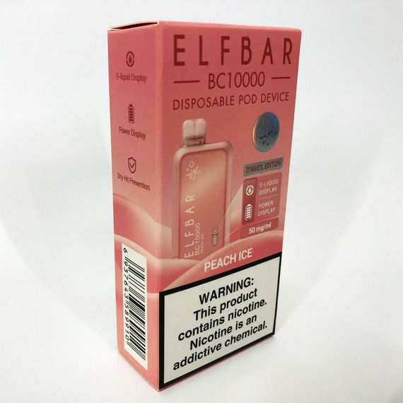 Elf Bar BC10000 смак Персик (Peach Ice) (ws25661-9) | Зображення 6