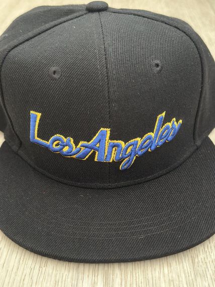 Кепка снепбек (Snapback) Лос-Анджелес (Los Angeles) Черный  56-61р (9101) | Зображення 1
