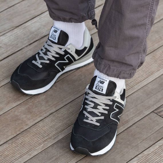 Кросівки літні New Balance сітка чорні | Зображення 3