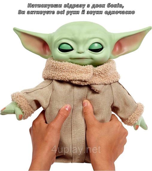 М'яка іграшка Ґроґу (Малюк Йода) Зоряні війни Мандалорець. Star Wars Grogu Mandalorian plush | Зображення 5