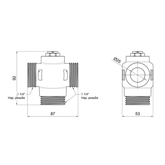 Антиконденсационный клапан Thermo Alliance Forte 1 1/4" 55°C SF393W32 | Зображення 1