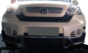 Передній захист ST016 (нерж.) для Honda CRV 2007-2011рр
