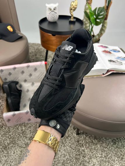 Кроссовки New 327 All Black , Вьетнам B4191 37 24 | Зображення 6