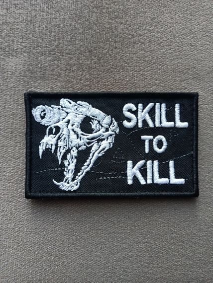 Шеврон Skill To Kill | Зображення 1