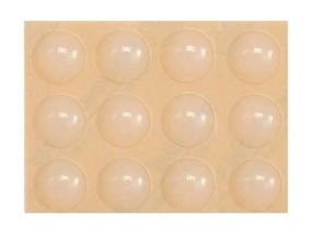 Прокладка силіконова самоклеюча під меблі VOREL, 13мм, набір 12шт [32/576] VR-74912