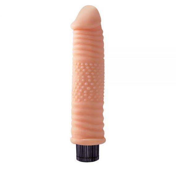 Вібромасажер 7.5" Vibrating Cock No.07 Sex Aura | Зображення 1