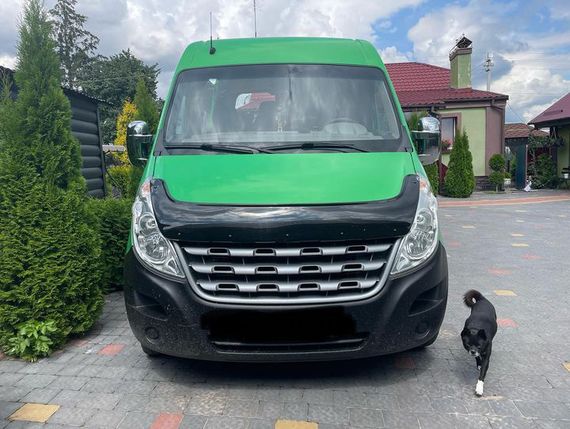 Дефлектор капота 2010-2014 (EuroCap) для Renault Master | Зображення 1