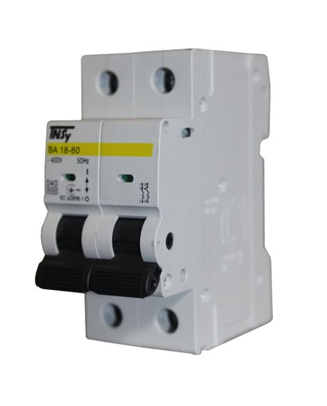 Автоматичний вимикач ВА18-60 2Р 40А 6кА х-ка D Ny95504795