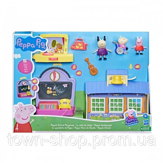 Игровой набор Peppa - Школа Пеппы (3 фигурки, звук) | Зображення 7