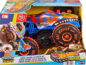 Машинка-внедорожник на радиоуправлении Hot Wheels Monster Trucks Tiger Shark Climber 1:15 (JFR39)