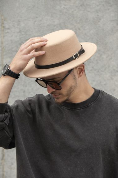 Капелюх Without Walter З Ремінцем Beige