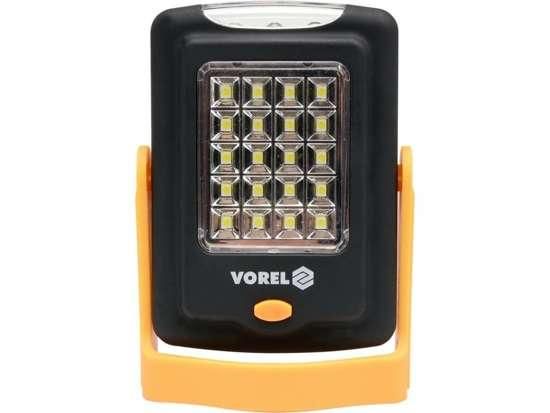 Фонарик подвесной светодиод 20+3 LED 98X67X18мм VOREL-82730 | Зображення 3