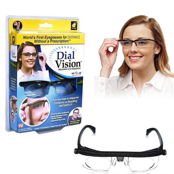 Очки с регулировкой линз Dial Vision универсальные