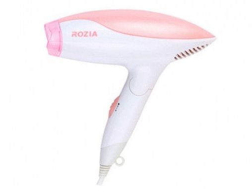 Мощный маленький качественный фен для сушки укладки волос Rozia HC-8150 электрофен | Зображення 1