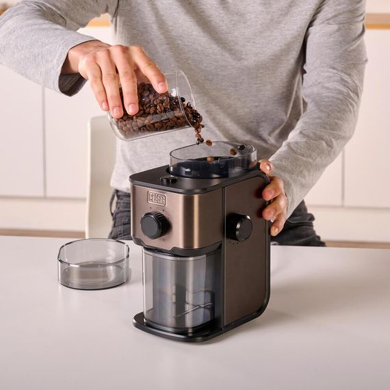 Кавомолка BLACK+DECKER BXCG151E | Зображення 4