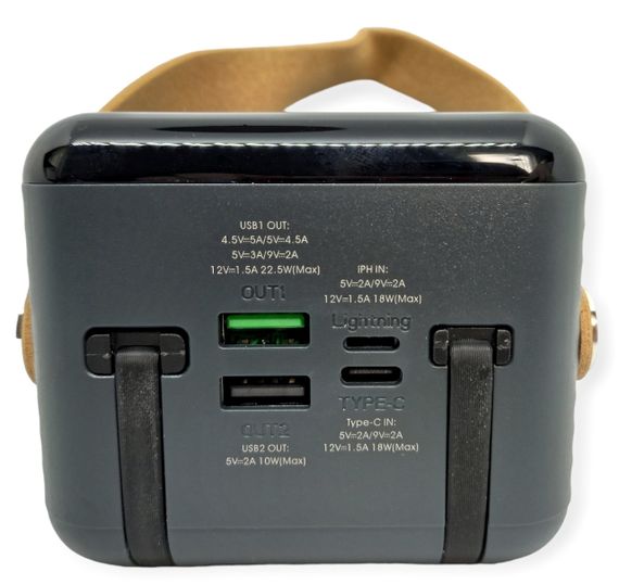 Power Bank 60000 mAh 22,5 W Remax RPP-565 реальна ємність швидке заряджання зовнішній акумулятор павербанк | Зображення 3