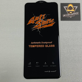 Захисне скло 5D Full Glue для Realme Note 50 / 60 | Mietubl AntiStatic | Чорне, повне покриття, 9H