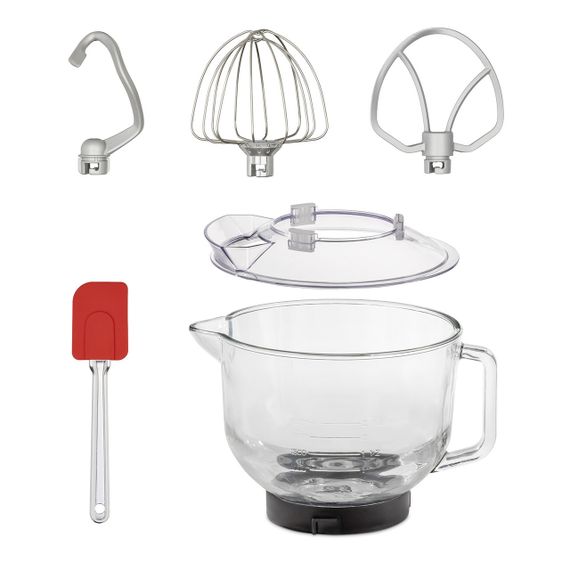 Кухонный комбайн тестомес CASO KM 1800 Black-G 1800W | Зображення 9