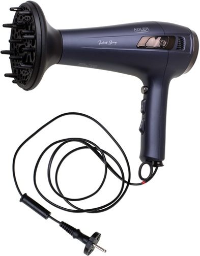 Фен для сушіння волосся Adler AD 2273 2400 Вт синій | Зображення 5