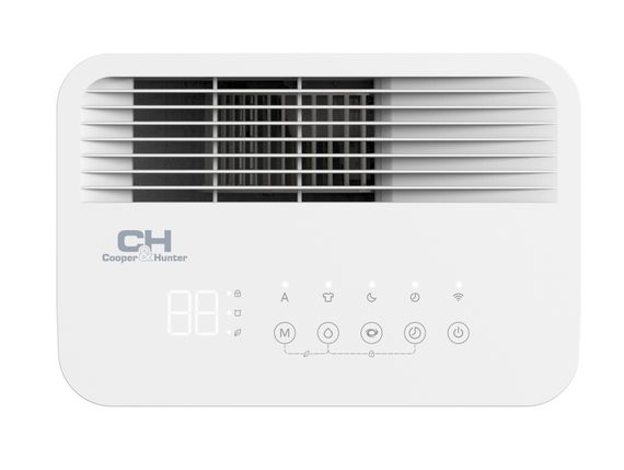 Осушувач повітря Cooper&amp;Hunter   CH-D008WD9-16LDWF, 16л.на добу, 22м.кв , 125м3/год, 245Вт, дисплей, ел.кер-ня, Wi-Fi, таймер., білий (CH-D008WD9-16LDWF) | Зображення 5