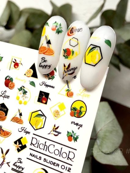 Рифлений слайдер RichColor 012 на водяній основі (6.5x9.5см) | Зображення 1