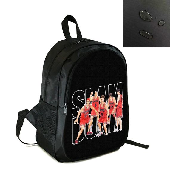 Рюкзак городской/школьный 38×28см с принтом Аниме Коронный бросок/Slam Dunk детский, подростковый, мужской, женский (4115)