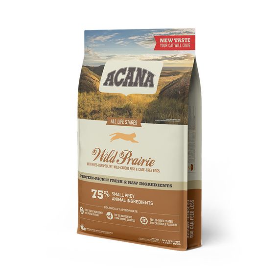 Корм Acana Wild Prairie Cat сухий з птахом для котів будь-якого віку 4.5 кг