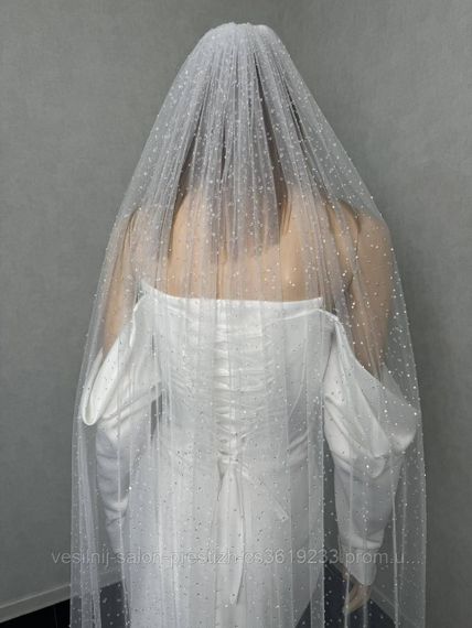 Фата весільна, капля | Зображення 1