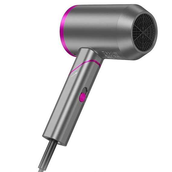 Фен для волосся Hoco HP13 Plus Hot and cold air (1600W) Rose Red | Зображення 1