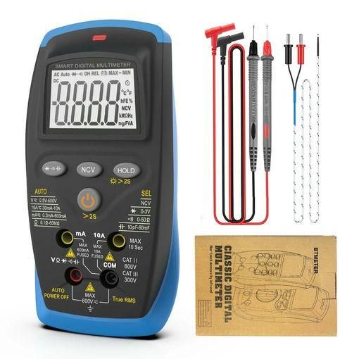 Мультиметр HoldPeak HP-42B цифровой (TrueRMS 6000 отсчетов 600В 10А AC/DC 60МОМ 60mF 200kHz NCV) | Зображення 7
